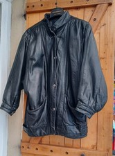 manteau vintage Veste noire en