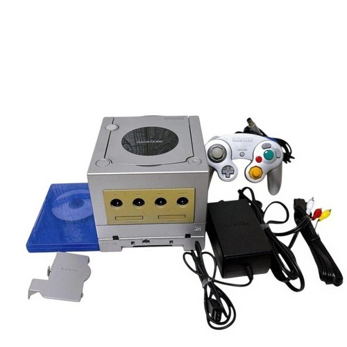 Nintendo gamecube silver - gamecube,