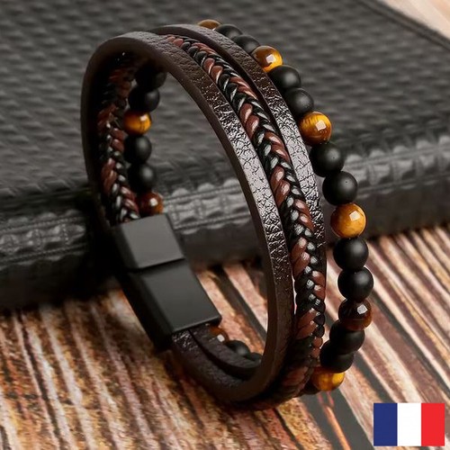 Bracelet pour homme cuir - homme,