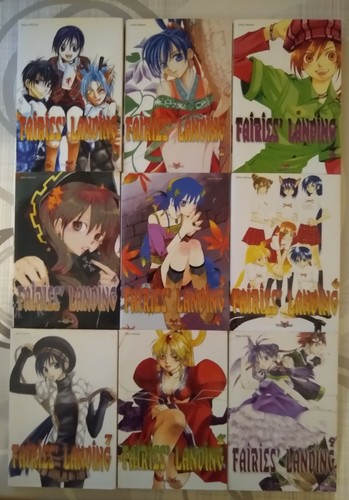 Lot mangas fairies landing - lot,