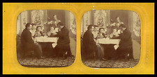 Amis à table, ca.1870