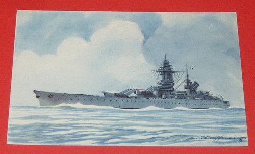 Cpa 1935 1939 cuirassé - cpa,