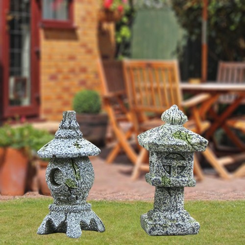 Paire statues de lanterne - 1,