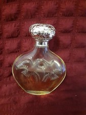 L'air du temps, Nina Ricci, Flacon de parfum, verre Lalique 100 ml reste 80 ml