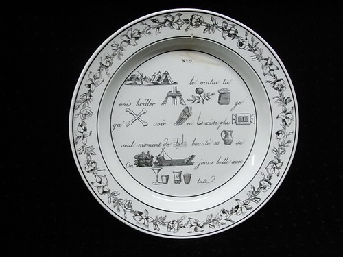 Assiette parlante - ,