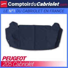 Couvre-capote en simili bleu marine pour Peugeot 205 Cti, Cj, Roland Garros