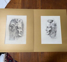 Paire de Très beaux dessins