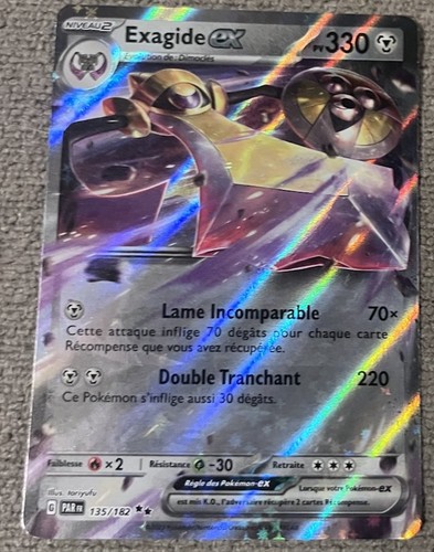 Exagide pokémon 135 182 - ex, 135/182