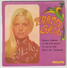 FRANCE GALL   " CHANSON INDIENNE "    (EP 4 titres)