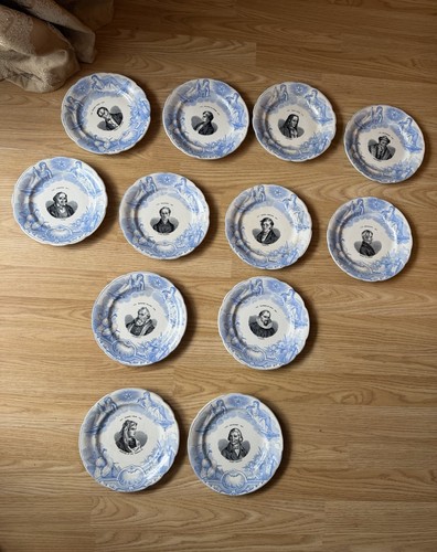 Lot assiettes en - de,