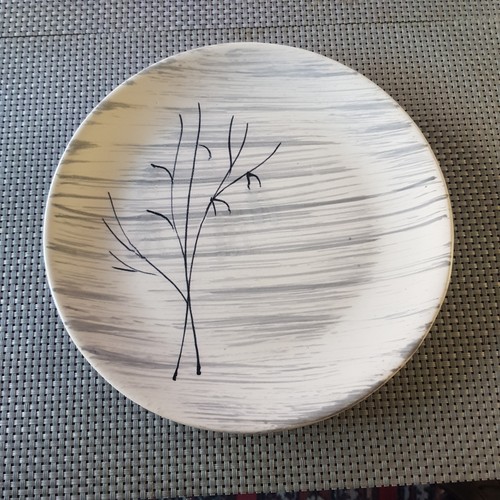 Assiette vintage plate