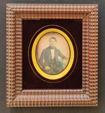 Daguerreotype colorisé d'un