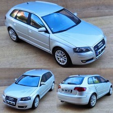 1/18 Kyosho Audi A3 Sportback V6 3.2 Quattro 8PA 2004 12 Miniature Collection 