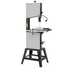 Scie À Ruban D'Établi Pour Travail Du Bois 340 Mm 1100 W 440-846 Tr/Min