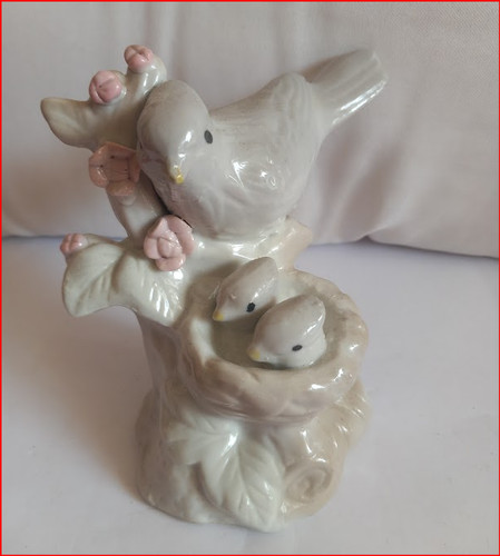 Statuette maman oiseau et - statuette, “maman