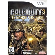 Jeu Wii Call Of Duty 3 - En Marche Vers Paris Wii