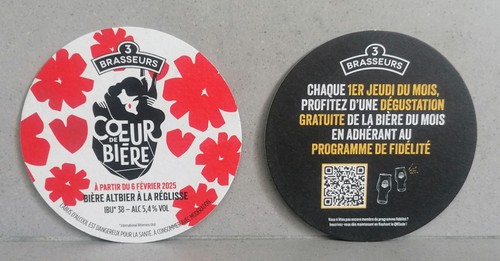 Sous bock bière - bock, brasseurs