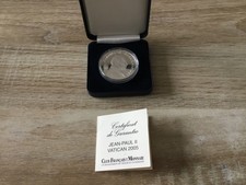 Medaille Jean-Paul II vatican 2005 en argent