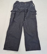 Pantalon de travail TRU-SPEC W32 L30 noir cargo pour homme 100 % coton