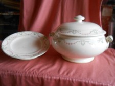 Soupière et Plat Compotier