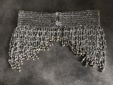 CEINTURE De DANSE Du Ventre En Perles Couleur Argent Et Grelots Danse Orientale