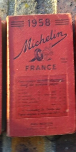 Guide rouge michelin - rouge,