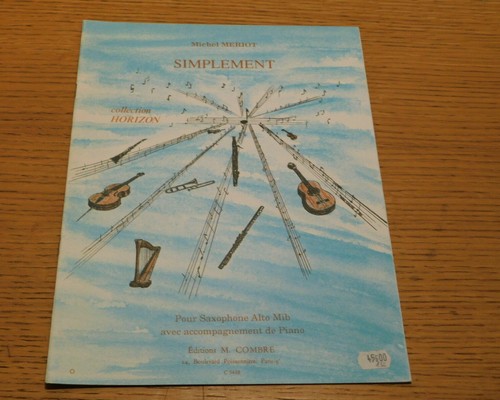 Partitions saxophone michel - partitions,