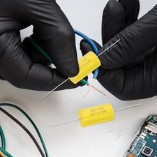  2 Pcs Speaker Frequency Capacitor Audio Crossover Super Condensateur