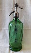 RARE Siphon eau de seltz ancien, Comptoir Monegasque-Monaco Boisson Hygiénique 