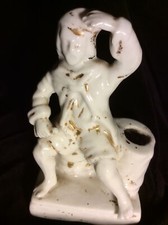 Encrier Porcelaine Vieux Paris Nap III