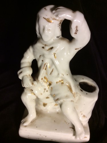 Encrier porcelaine vieux paris - encrier,