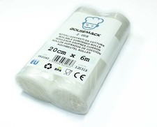 2 Rouleaux sous vide gaufrés pour la Cuisson 20cm x 6 mètres