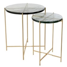 Lot de 2 Tables Gigognes "Obi"