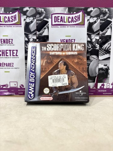 Jeu gba the - jeu, scorpion