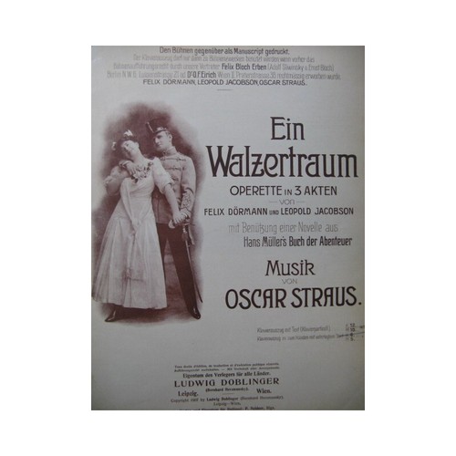 Straus oscar ein walzertraum - straus,