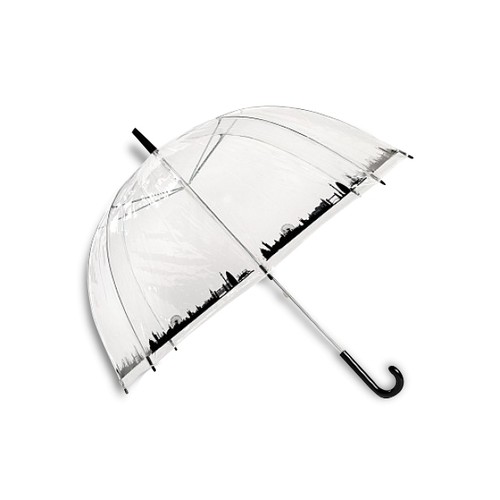 Parapluie transparent ville - parapluie, :