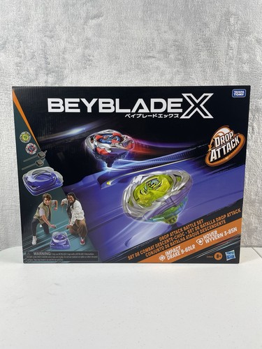 New beyblade drop attack - x,