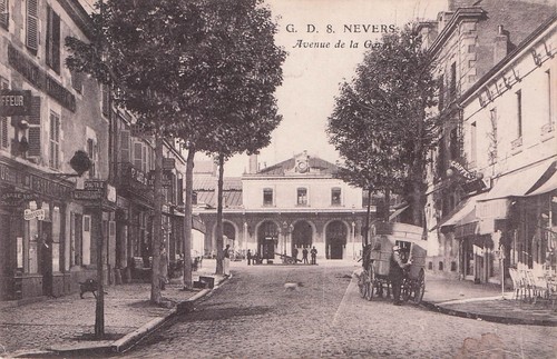 Carte postale ancienne nevers - carte,