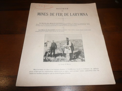 Societe des mines fer - societe, de
