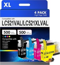 Lot de 4 Cartouches d'encre