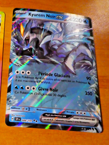 Pokemon card holo carte kyurem - pokemon,