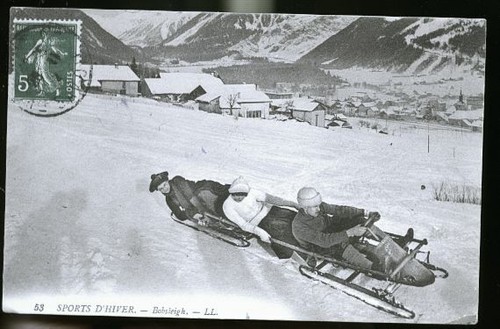 Bobsleigh cart - bobsleigh,