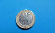 piece  1 euro  Allemagne   lettre A    aigle royal   2002   TBE