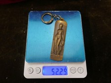 plaque bronze baigneuse art déco par Turin,H 8cm