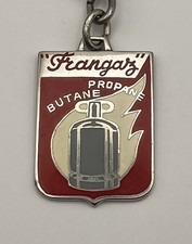 Porte Cle - Emaillé - Frangaz - Butane / Propane - Vintage Key Ring 60s 