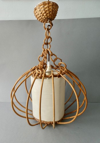 Suspension lustre rotin - suspension,, en
