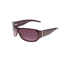 Lunettes de soleil Burberry '00s violet oversize NEUVE ORIGINAL