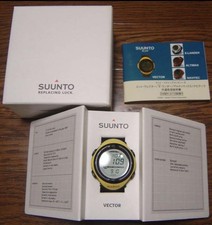 SUUNTO Vector SS004759600 Homme Quartz Rond JAUNE W51mm Digital