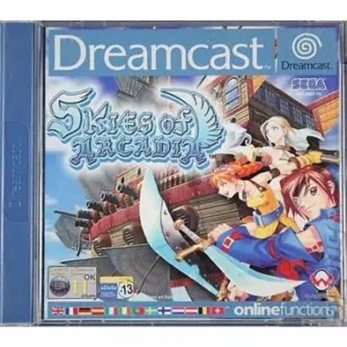 Skies arcadia dreamcast - of,