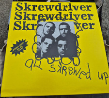 SKREWDRIVER ALL SKREWED UP ORIGINAL UK LP
